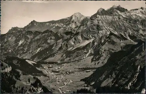 Ansichtskarte Kandersteg Blick zum Ärmighorn - Birre 1947