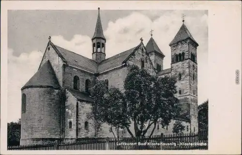 Ansichtskarte Bad Klosterlausnitz Klosterkirche 1952