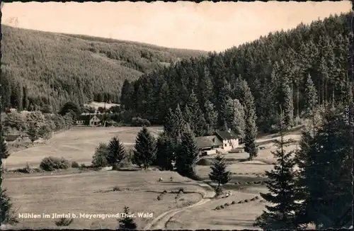 Ansichtskarte Meyersgrund-Ilmenau Mühlen (Ilmtal) 1963