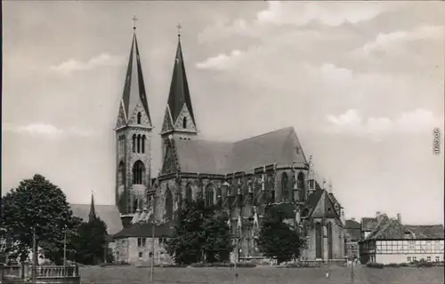 Ansichtskarte Halberstadt Dom 1967