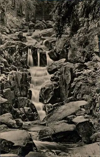 Ansichtskarte Wernigerode Steinerne Renne 1957