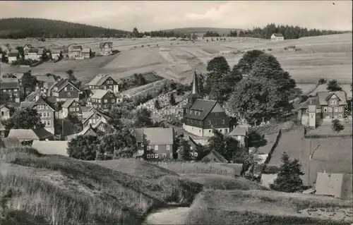 Ansichtskarte Heubach (Thür. Wald)-Masserberg Panoramablick 1967