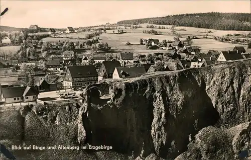 Ansichtskarte Altenberg (Erzgebirge) Panorama-Ansichten 1963