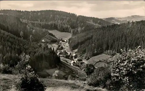 Ansichtskarte Fehrenbach Panoramablick 1966