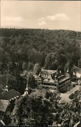 Ansichtskarte Alexisbad-Harzgerode Blick vom Birkenhäuschen ober den Ort 1962