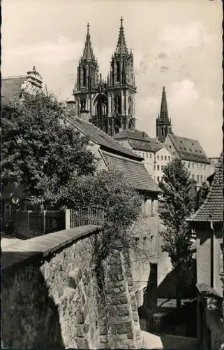 Ansichtskarte Meißen Dom 1960