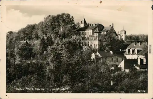 Buckow (Märkische Schweiz) Waldfrieden / Mutter-Kind-Klinik 1955