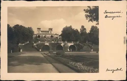 Ansichtskarte Potsdam Sanssouci Orangerie 1932