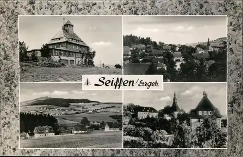 Ansichtskarte Seiffen (Erzgebirge) Panorama-Ansichten 1965