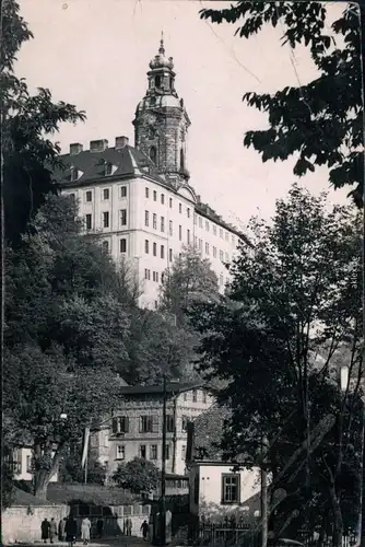 Ansichtskarte Rudolstadt Schloss Heidecksburg 1962