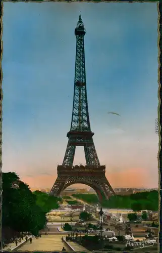 Ansichtskarte Paris Eiffelturm 1960