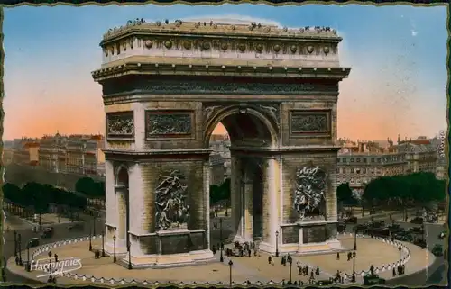 Ansichtskarte Paris Arc de Triomphe du Carrousel  -Place du Carrousel 1965