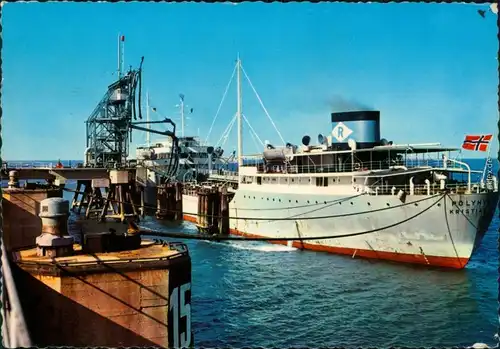 Ansichtskarte Wilhelmshaven Im Ölhafen 1965