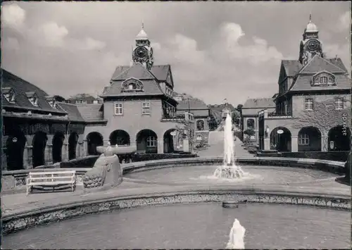 Ansichtskarte Bad Nauheim Sprudelhof 1966