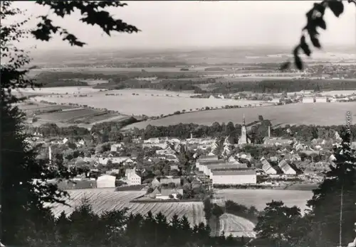 Ansichtskarte Elstra Halštrow Panorama-Ansicht 1977