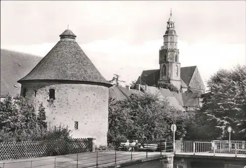 Ansichtskarte Kamenz Kamjenc Pechhütte 1983