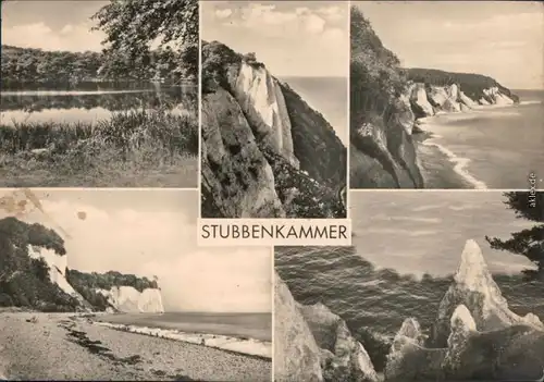 Ansichtskarte Stubbenkammer-Sassnitz Saßnitz Stubbenkammer 1964