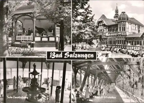 Bad Salzungen  Gradierwerk, Sole-Zerstäubung, Freiluft-Inhalation 1980