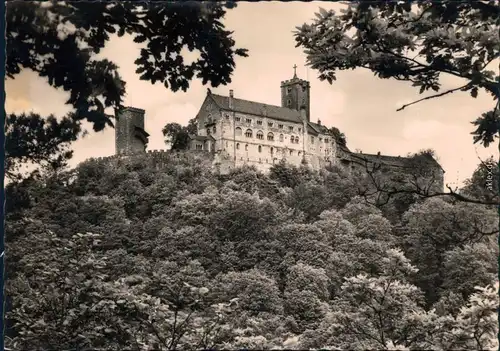 Ansichtskarte Ansichtskarte Ansichtskarte Eisenach Wartburg 1962