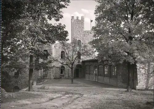 Ansichtskarte Bad Sulza Sonnenburg - Innenhof 1974