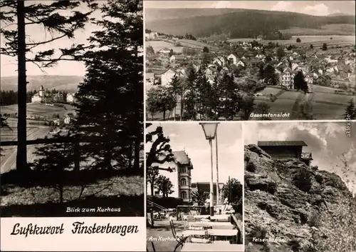 Finsterbergen-Friedrichroda Kurhaus, Gesamtansicht Gästebereich,   1971