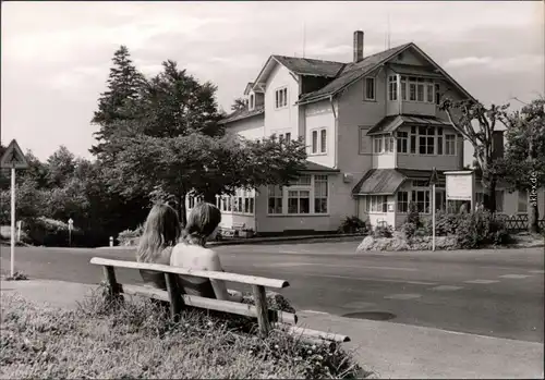 Ansichtskarte Brotterode Betriebsferienheim FER "Kleiner Inselsberg" 1977