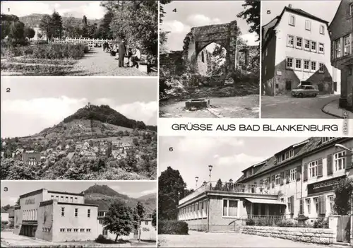 Bad Blankenburg Fröbel-Gedenkstätte, Jugendherberge Wendolin Schaller 1982
