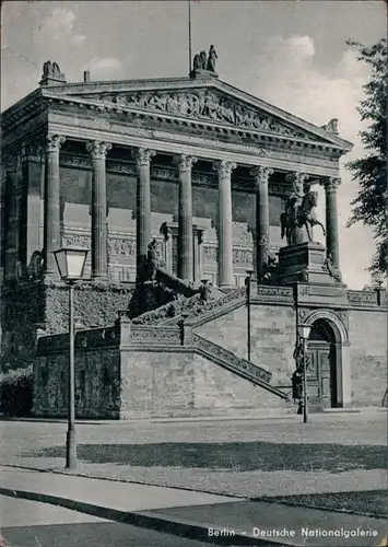 Ansichtskarte Berlin Deutsche Nationalgalerie 1958