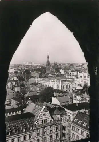 Ansichtskarte Schwerin Panorama-Ansicht 1983