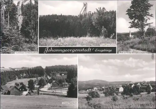 Johanngeorgenstadt Teufelsstein, Erzgebirgsschanze,   1983