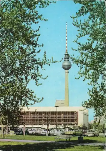 Mitte-Berlin Großer Stern - Platz der Republik, Fernsehturm 1976