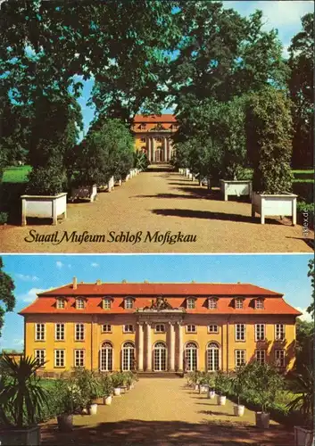 Ansichtskarte Dessau-Dessau-Roßlau Staatliches Museum Schloss Mosigkau 1978