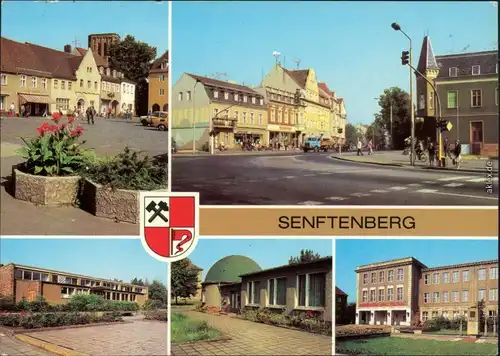 Senftenberg (Niederlausitz)   Planetarium, Ingenieurschule Ernst Thälmann 1985