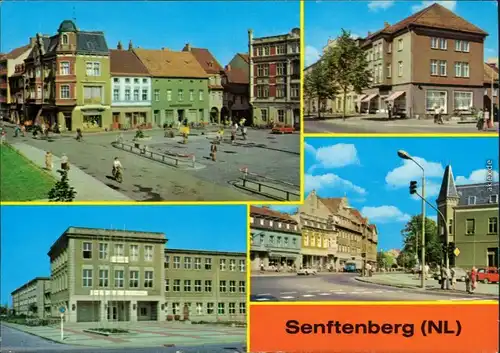 Senftenberg (Niederlausitz)  Stadtcafé Ernst Thälmann, Bahnhofstraße 1985