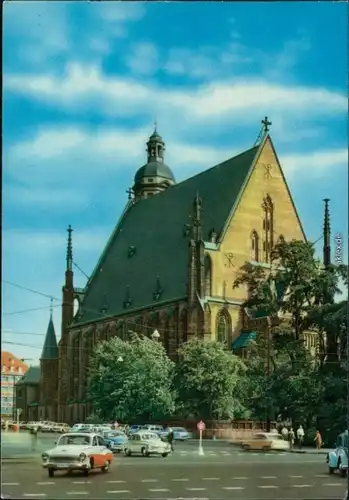 Ansichtskarte Leipzig Thomaskirche 1968