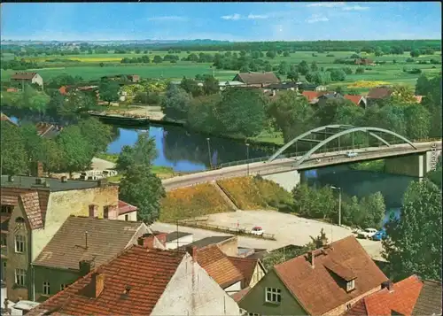 Ansichtskarte Oderberg (Barnim) Panorama-Ansicht 1976