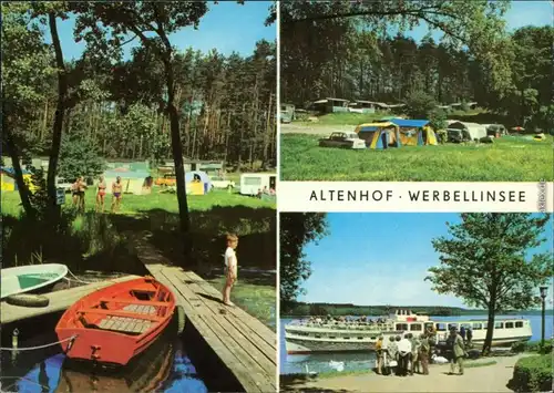 Altenhof-Werbellinsee-Schorfheide Zeltplatz, Bootsanlegestelle 1977