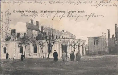 Wolodymyr-Wolynskyj Володимир-Волинський (Włodzimierz Wołyński) Straße  1916