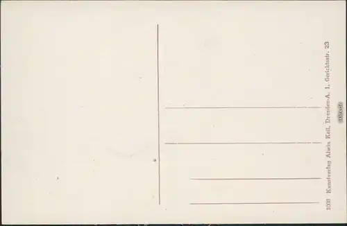 Ansichtskarte Hirschsprung-Altenberg (Erzgebirge) Partie in der Stadt 1914 