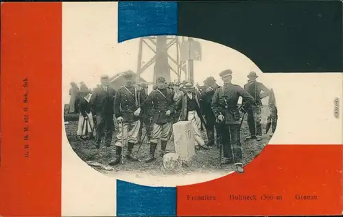 Ansichtskarte Woll La Bresse Deutsch-französische Grenze Hoheneck 1909 