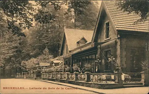 Ansichtskarte Brüssel Bruxelles Laiterie du Bois de la Cambre 1914 