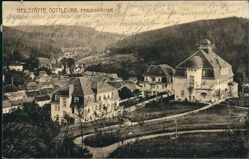 Berggießhübel-Bad Gottleuba-Berggießhübel Partie an den Frauenhäusern 1915 