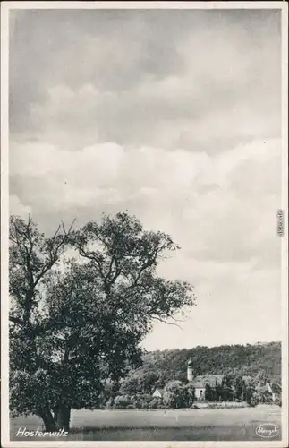 Ansichtskarte Hosterwitz Dresden Blick auf die Stadt 1930