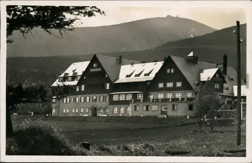 Brückenberg-Krummhübel Karpacz Górny Karpacz Partie an der Teichmannbaude 1930 