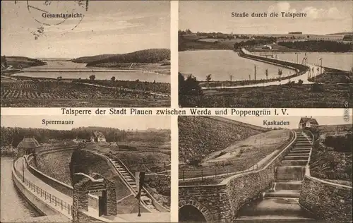 Ruppertsgrün (bei Plauen)-Pöhl 4 Bild Talsperren der Stadt Plauen 1930 