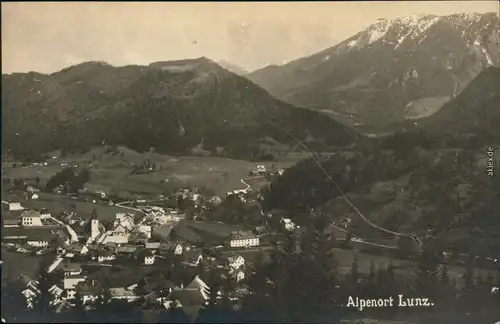 Ansichtskarte Ansichtskarte Lunz am See Panorama-Ansicht 1930 