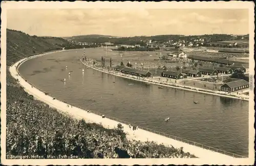 Hofen-Stuttgart Max Eyth See, Hallen und Schnellgaststätten 1939 