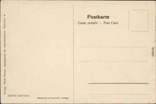 Ansichtskarte Bodenmais Straßenpartie - Künstlerkarte 1922 