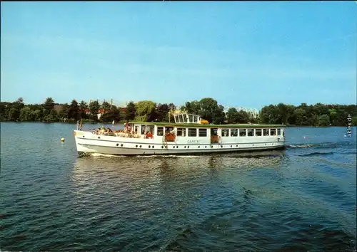 Ansichtskarte Potsdam Weiße Flotte Potsdam - Ausflugsschif Caputh 1982