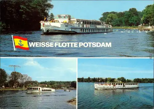 Potsdam Salonschiff Sanssouci  Salon- und Konzertschiff Berlin,  1982